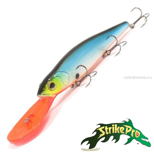 Воблер Strike Pro Deep Jer-O Minnow 130 31,0gr #A05DRV