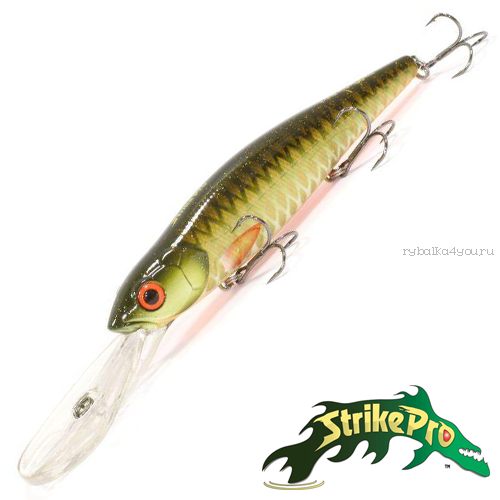 Воблер Strike Pro Deep Jer-O Minnow 130 31,0gr #C478F