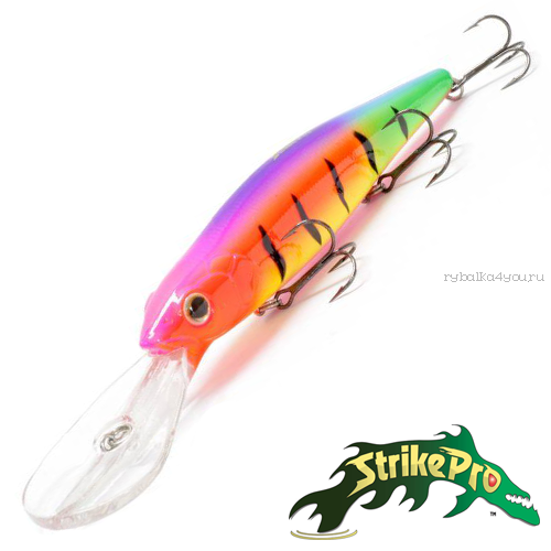 Воблер Strike Pro Deep Jer-O Minnow 130 31,0gr #A167F