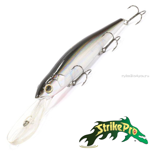 Воблер Strike Pro Deep Jer-O Minnow 130 31,0gr #A010