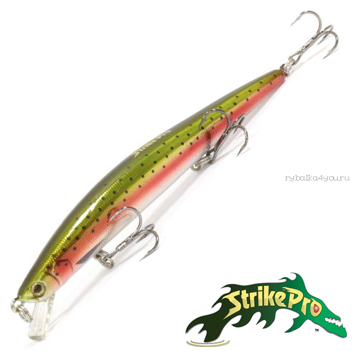 Воблер Strike Pro Slingshot Minnow 120F 12,6gr #71