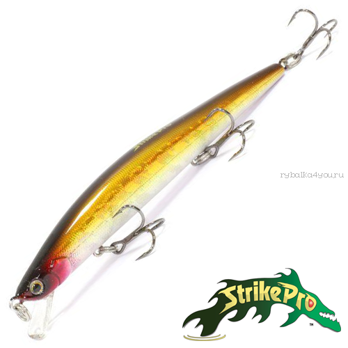 Воблер Strike Pro Slingshot Minnow 120F 12,6gr #864PPV