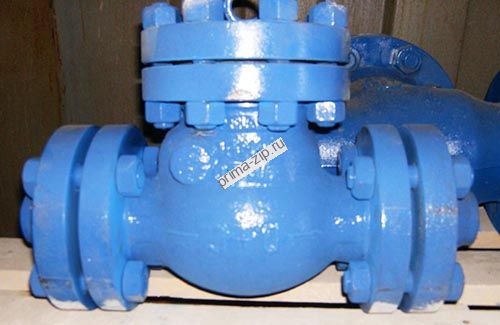 Клапан обратный поворотный (затвор обратный, затвор поворотный) 19с19нж,19лс19нж,19нж19нж