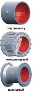 Клапан обратный поворотный 19с47нж, 19лс47нж, 19нж47нж