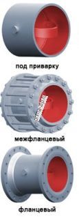 Клапан обратный поворотный 19с47нж, 19лс47нж, 19нж47нж