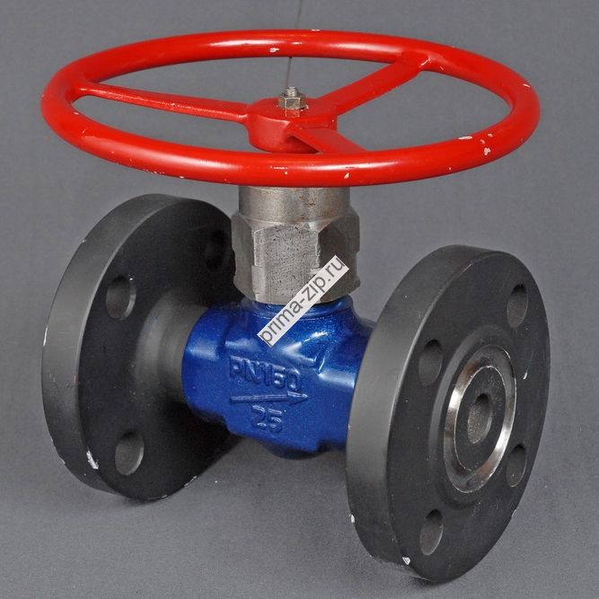 Клапан стальной фланцевый 15лс68нж Ду20 Ру16