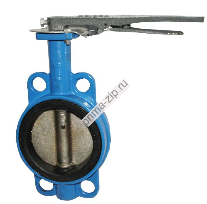 Затвор поворотный дисковый чугунный с уплотнительной манжетой EPDM 32ч16р Ру10, 16