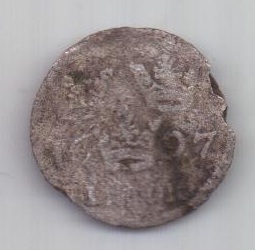 1 оре (эре) 1697 г. редкий год. Швеция