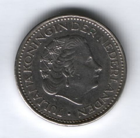 1 гульден 1973 г. Нидерланды