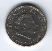 1 гульден 1973 г. Нидерланды