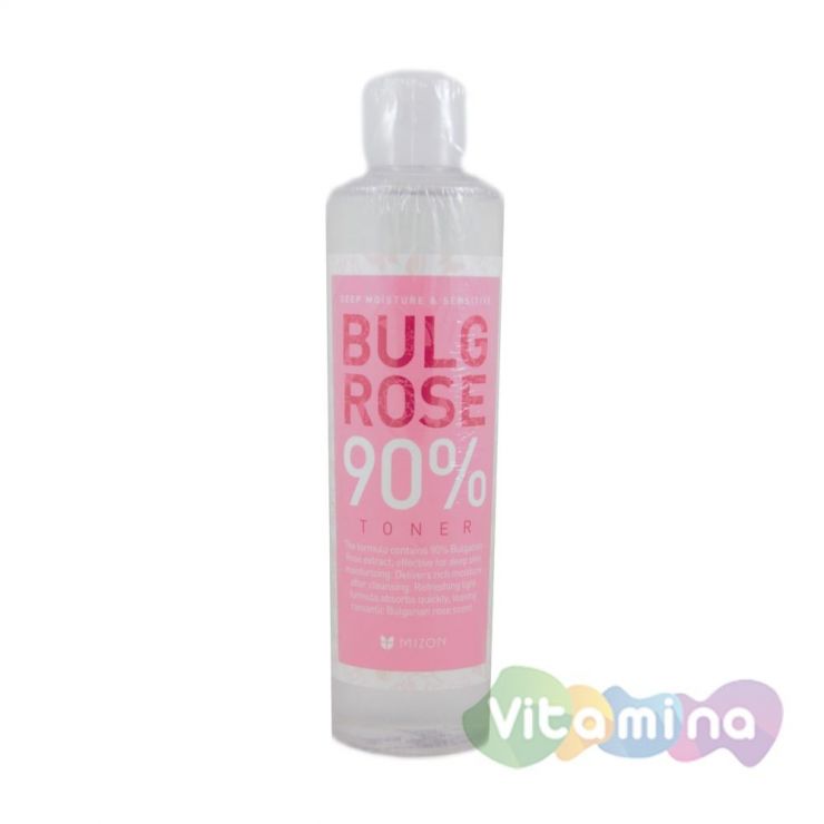 Тоник с экстрактом болгарской розы 90% - Mizon Bulg rose 90% Toner