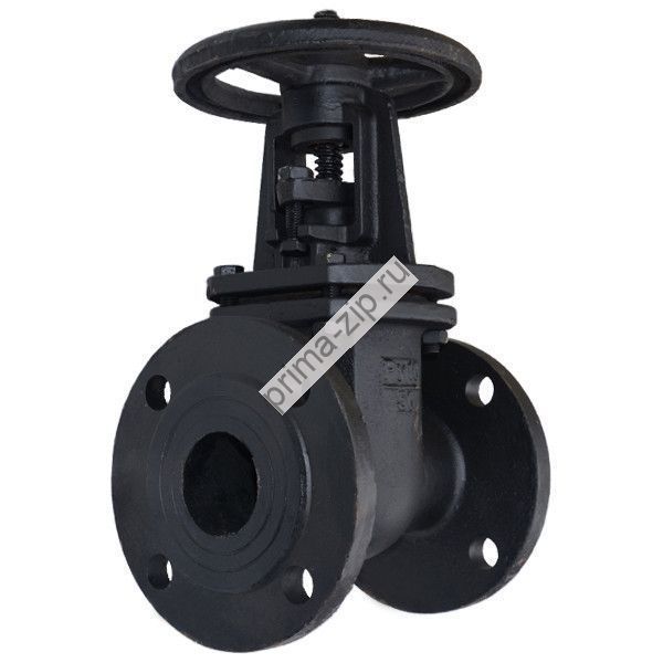 Задвижка чугунная клиновая параллельная фланцевая 30ч6бр Ру-10 Ду-400
