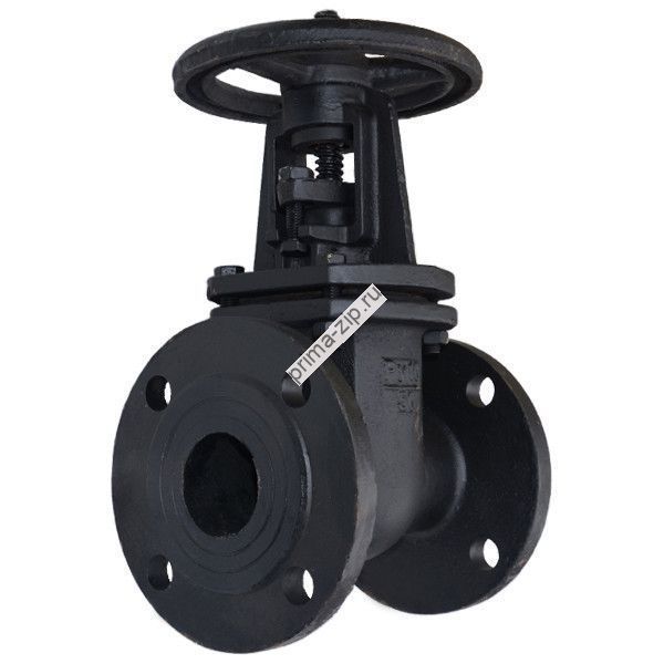 Задвижка чугунная клиновая параллельная фланцевая 30ч6бр Ру-10 Ду-400