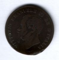 5 чентезимо 1861 г. M, Италия
