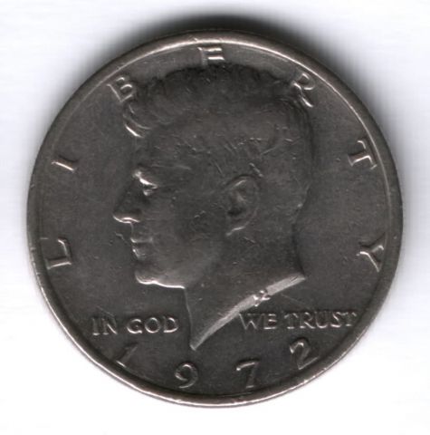 1/2 доллара 1972 г. США