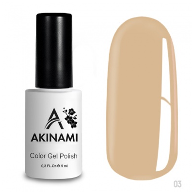 Akinami Color Gel Polish Baked Milk AСG003