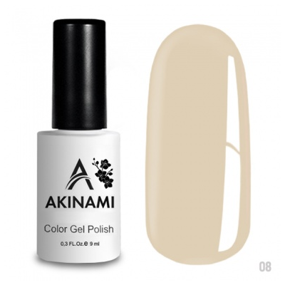 Akinami Color Gel Polish Latte AСG008