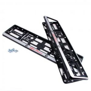 Рамки номера Alfa Romeo - серебро