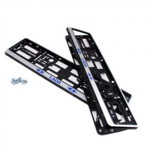 Рамки номера Lada  - серебро