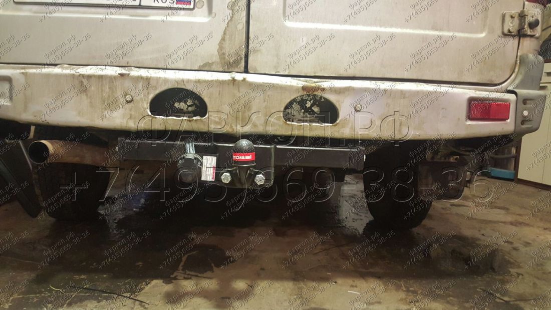 Фаркоп VFM с шаром типа F Gazelle - 2752 Sobol, 2217 Barguzin minibus ...