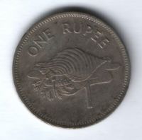 1 рупия 1982 г. Сейшельские острова