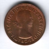1/2 пенни 1964 г. Австралия