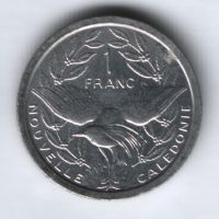 1 франк 1988 г. Новая Каледония