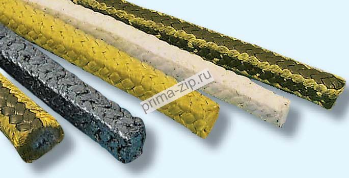 Набивка АФ-1 10х10мм однослойн.оплетение сердечника ГОСТ 5152-84