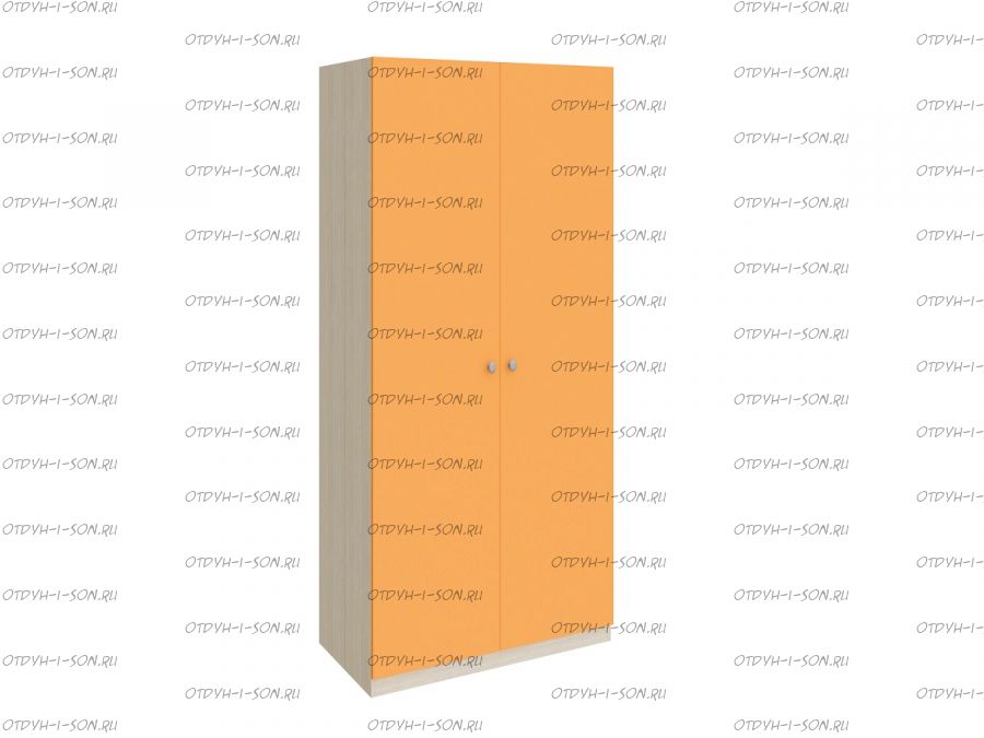 Шкаф 2-дверный Астра 45 (90х45х200)