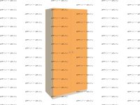 Шкаф 2-дверный Астра 45 (90х45х200)