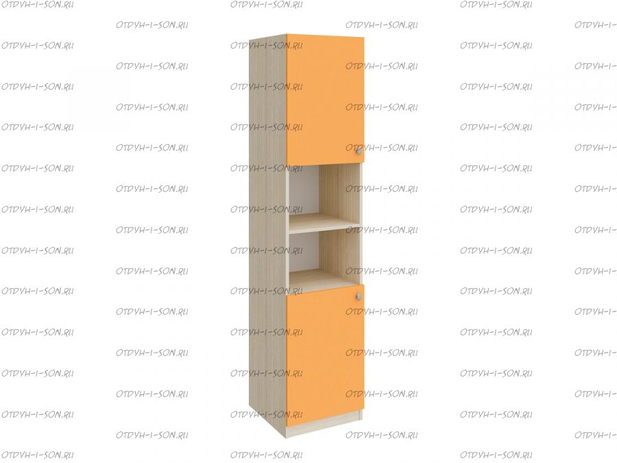 Шкаф-пенал закрытый Астра 2/3 (45х45х200)