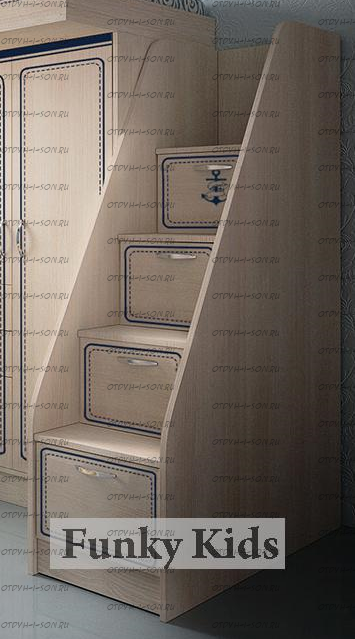 Лестница-комод Капитан КП-13/8 (40х100х150)