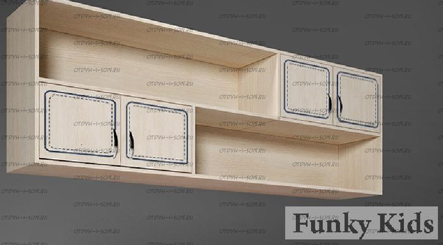 Мост надкроватный Капитан КП-13/12 (194х33х66)