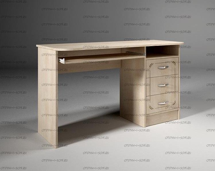 Стол письменный Классика 13/1 ФКК (120х60х75)