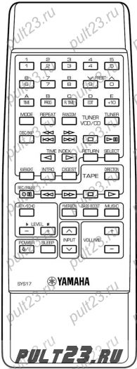 YAMAHA SYS17, V319170, GX-500VCD