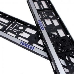 Рамки номера Iveco - серебро