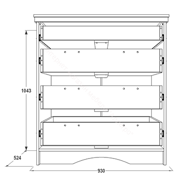 Комод "Ольга 10"