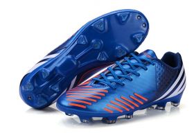 Бутсы детские Predator LZ TRX FG (Синие)