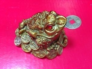 Жаба (5см.  Латунь)