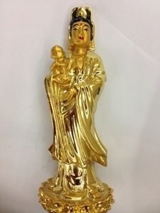 Куань-инь с ребенком (13см)