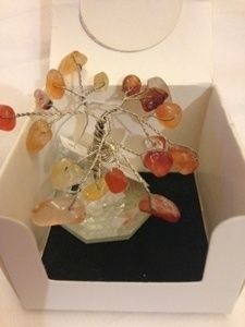 Дерево с камнями (хрусталь, 7см)