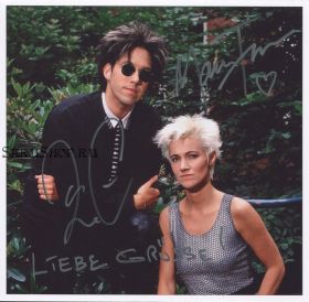 Автографы: Roxette. Пер Гессле, Мари Фредрикссон