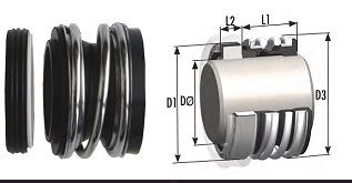 Торцовые уплотнения 	 NM-1 / NM-12 / NM-13