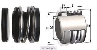 Торцовые уплотнения 	 NM-1 / NM-12 / NM-13