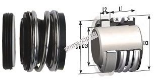 Торцовые уплотнения 	 NM-1 / NM-12 / NM-13