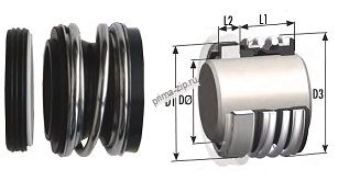 Торцовые уплотнения 	 NM-1 / NM-12 / NM-13