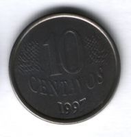 10 сентаво 1997 г. Бразилия