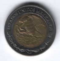 2 песо 2006 г. XF Мексика