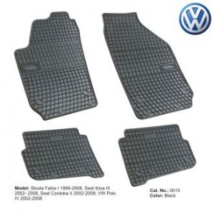 Коврики резиновые  Volkswagen Fox Frogum (Польша) - арт 0015