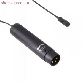 BY-M4C Профессиональный кардиоидный петличный микрофон с XLR (3-pin) разъёмом